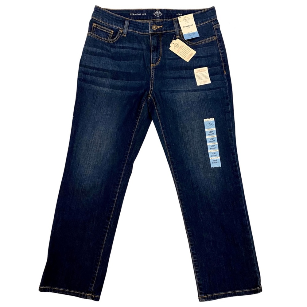 St. John’s Bay Straight Mid Rise Jean 10PS